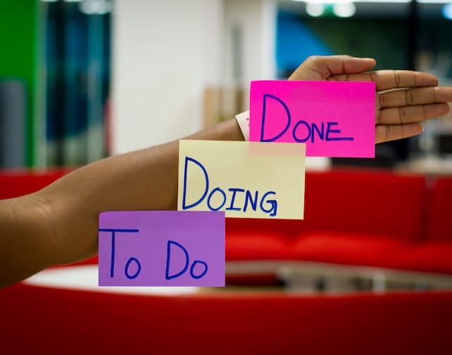 to do doing done